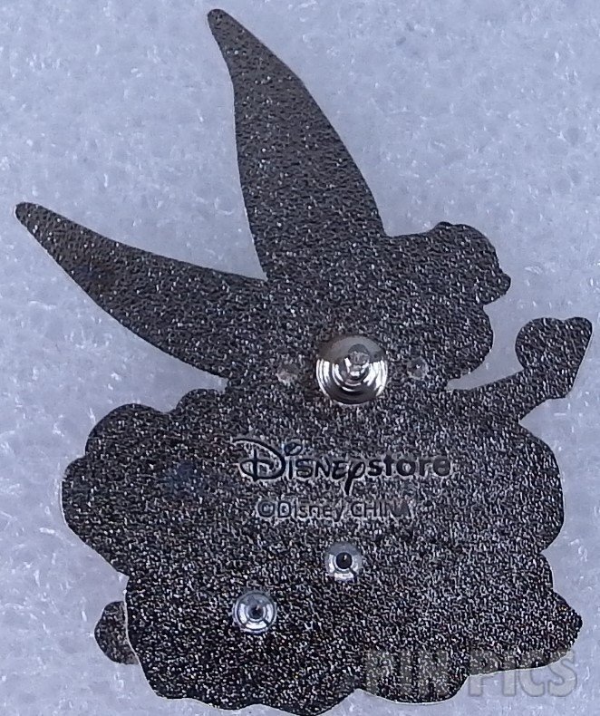 Japan - Tinker Bell - Sitting on Flowers - Sweet Roses - JDS  pin collectible - Main Image 2