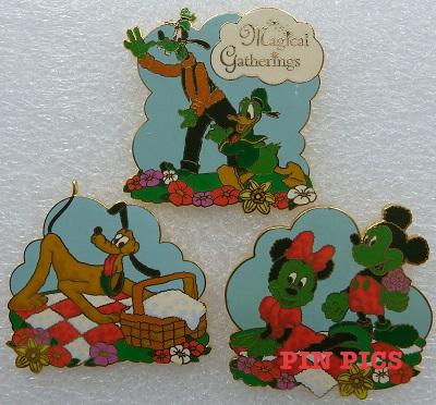 AP/PP DCA - Thanksgiving 2001 - Donald and Chip and Dale Sliders - Artist Proof