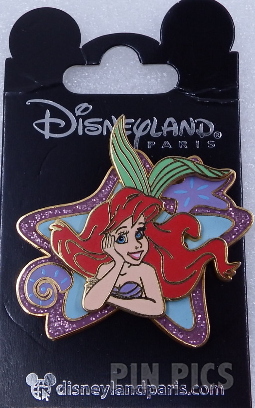 DLP - Ariel - Princess Sparkle  pin collectible - Main Image 3