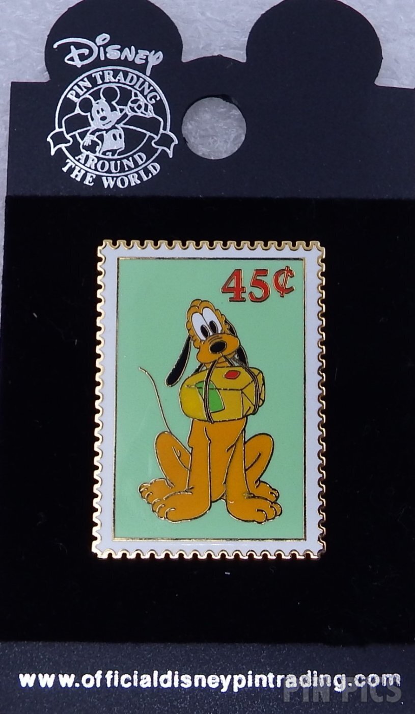 DLR - Pluto - Postage Stamp Series  pin collectible - Main Image 3