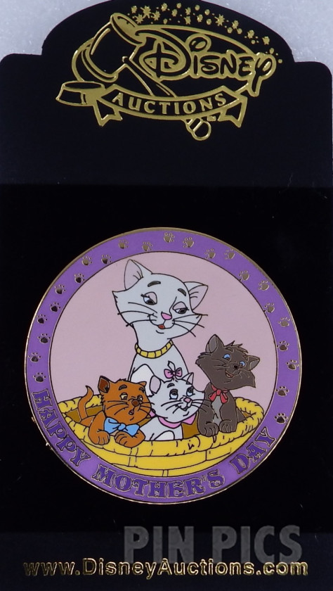 DA - Aristocats - Happy Mother’s Day  pin collectible - Main Image 3