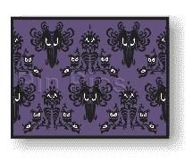 Mickey (X) and Minnie (O) with chain (spells M I C K E Y)