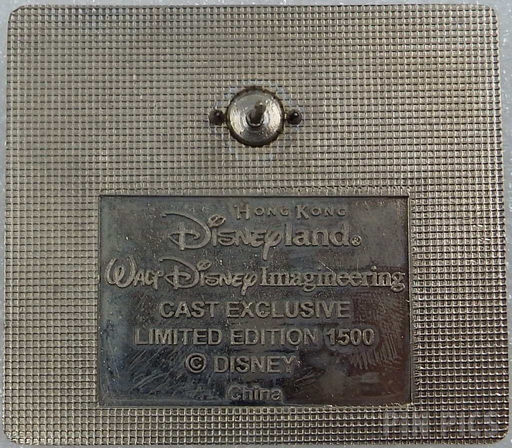 WDI - Hong Kong Dragon - Red  pin collectible - Main Image 2