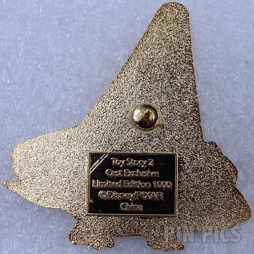 Rex Holding Traffic Cone - Cast Exclusive - Toy Story 2  pin collectible - Main Image 2