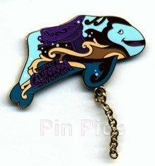 Big Bad Wolf - Pin 9 - Set 3 - Disney Advent Tree Series - Merry Christmas 2003