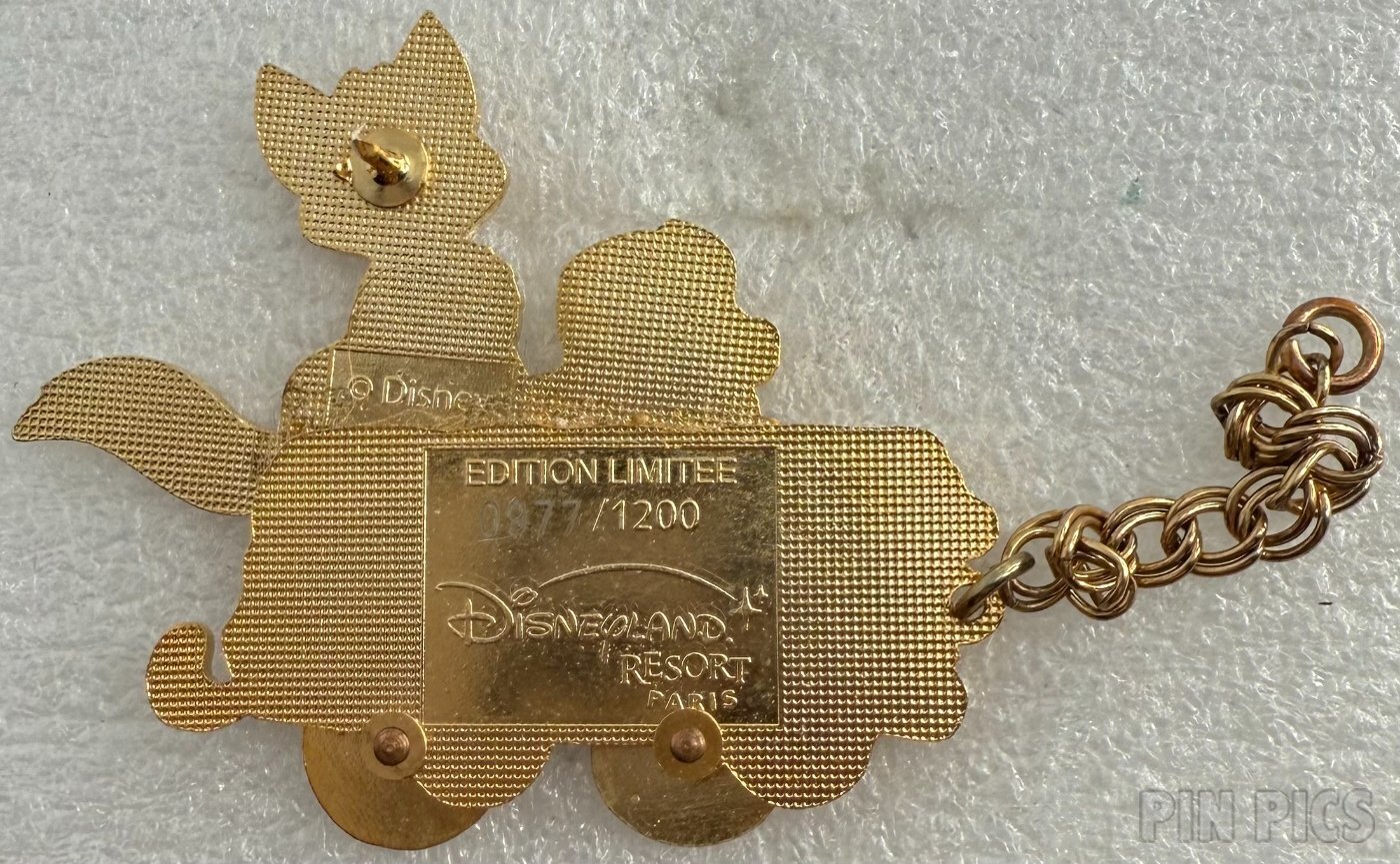 DLP - Tod and Copper - Train Series - Fox and the Hound  pin collectible - Main Image 2