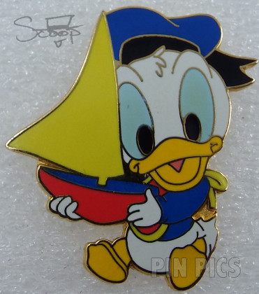 DA - July 4th Donald Duck Pin (Silver Prototype)