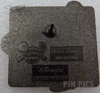 DLR - Mickey - Gosh - Words - Cast Lanyard Series 2 2004  pin collectible - Main Image 2