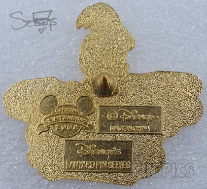 DLR - Donald Duck - Signatures - Cast Lanyard Series 2 2004 - Open Edition pin collectible - Main Image 2