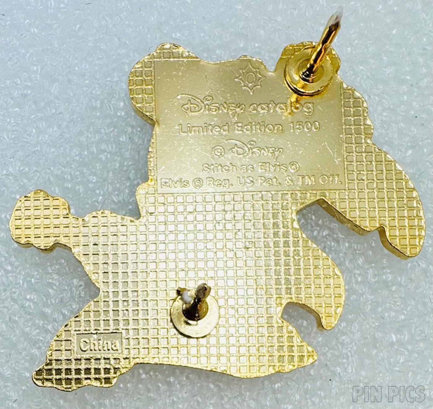 Disney Catalog - Elvis Stitch  pin collectible - Main Image 2
