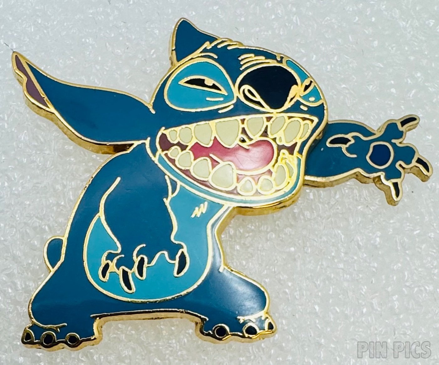 Disney Catalog - Stitch Waving  pin collectible - Main Image 2