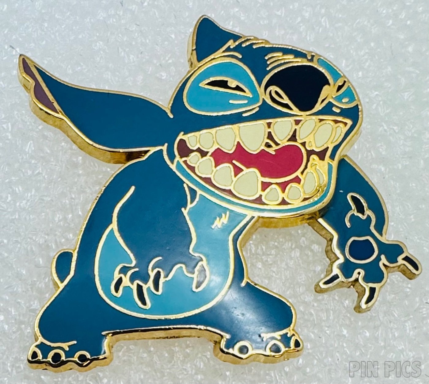 Disney Catalog - Stitch Waving  pin collectible - Main Image 3