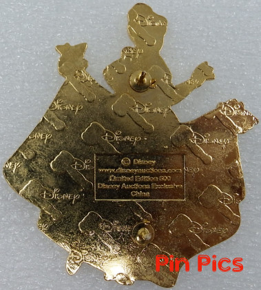 DA - Cinderella - Blue Dress with Birds  pin collectible - Main Image 2