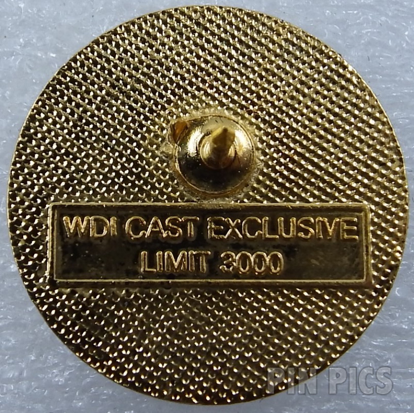 WDI - Round Sorcerer Mickey  pin collectible - Main Image 2