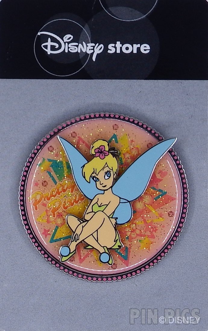 Japan - Tinker Bell - Pretty Pixie - Circle - JDS  pin collectible - Main Image 3