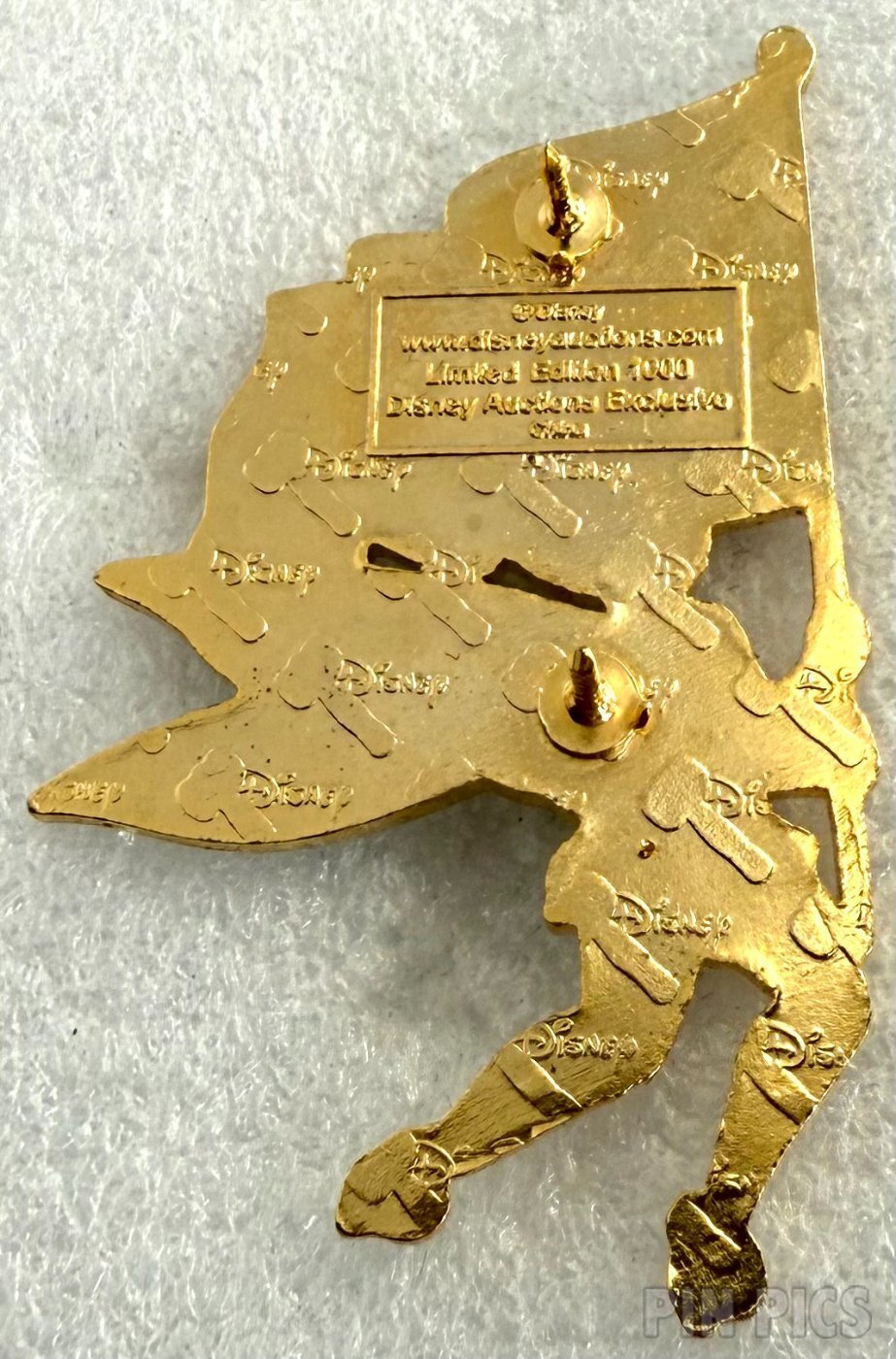 DA - Tinker Bell American Flag  pin collectible - Main Image 2