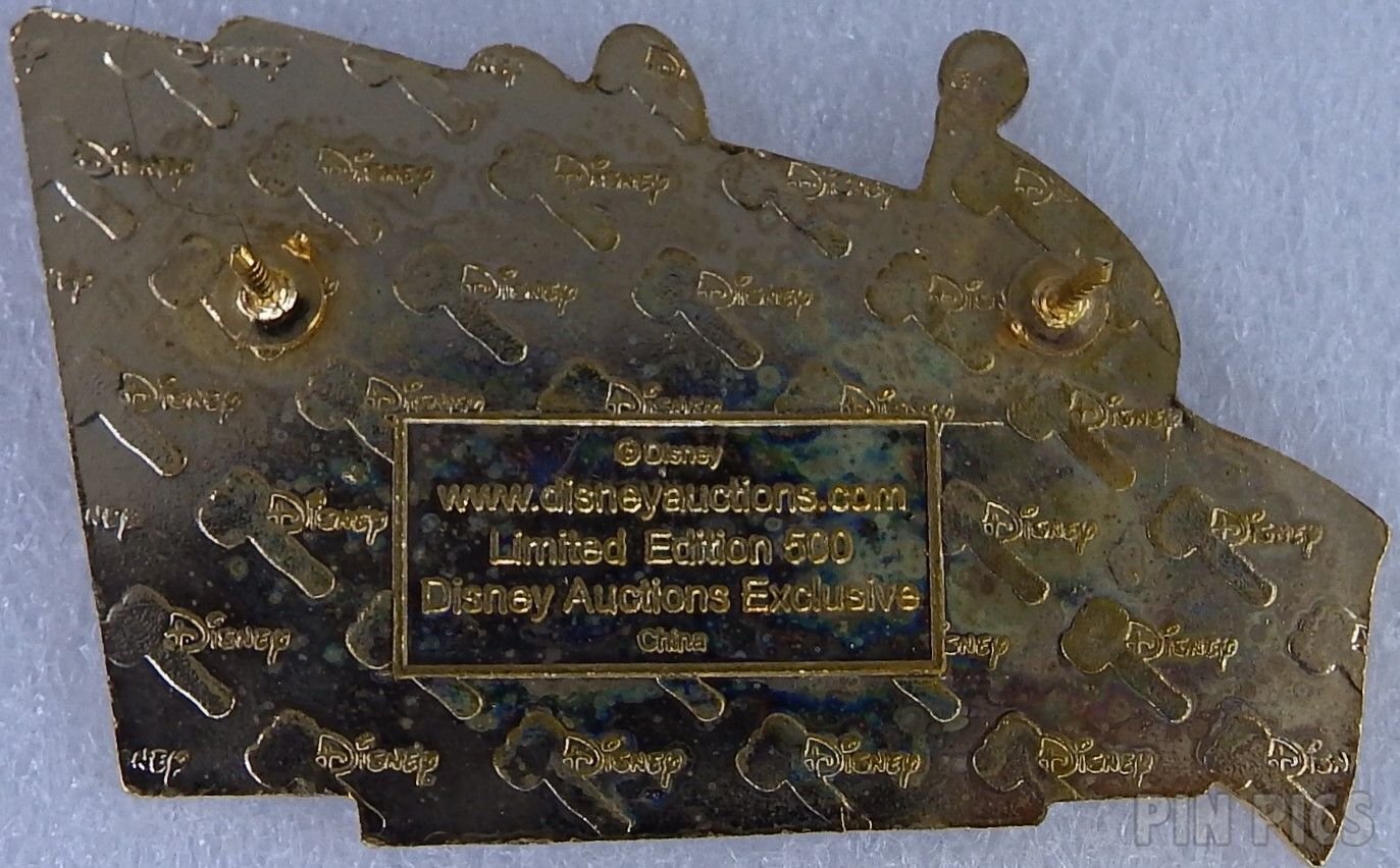 DA - Mickey and Minnie - Waving Flag at Window  pin collectible - Main Image 2