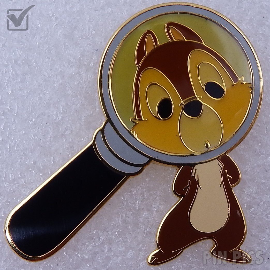 Japan - Chip - Magnifying Glass - JDS  pin collectible - Main Image 2