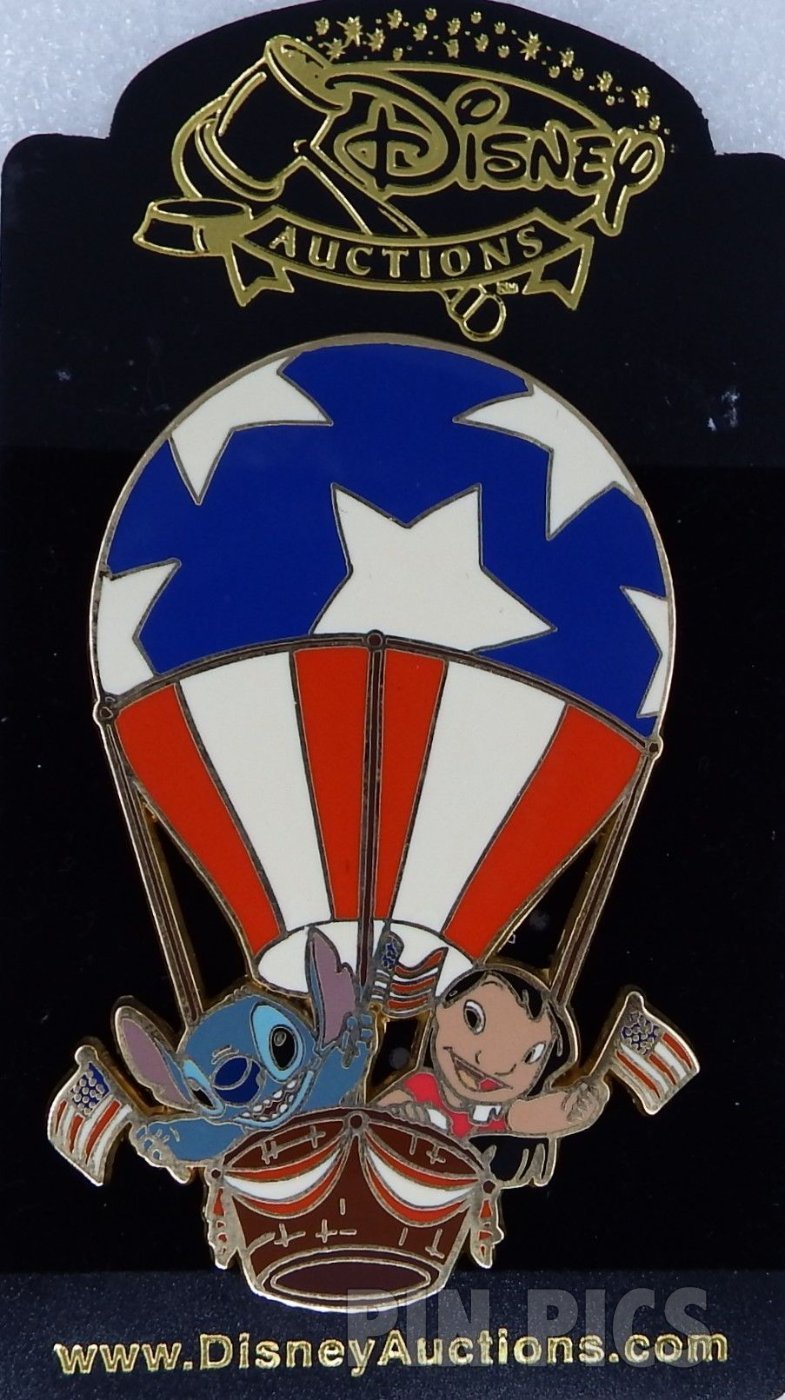 DA - Lilo and Stitch - Hot Air Balloon  pin collectible - Main Image 3