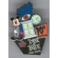 WDW - Ludwig Von Drake Framed Pin Set - Lights, Camera, Pins! #26