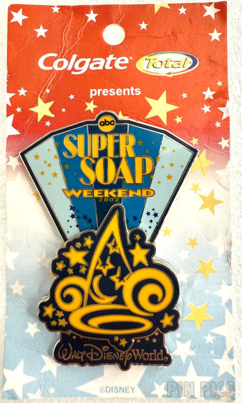 AP/PP WDW - ABC Super Soap Weekend 2002 - Artist Proof  pin collectible - Main Image 3