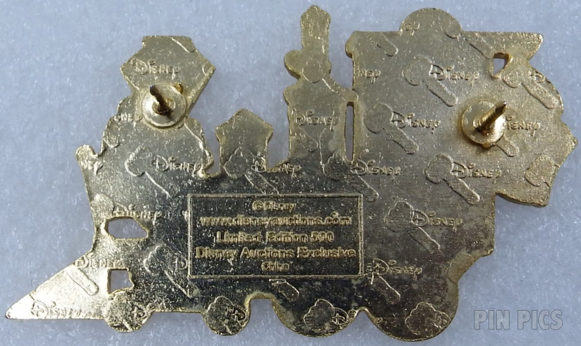 DA - Donald Duck - Old Glory Locomotive - Train  pin collectible - Main Image 2