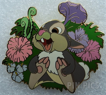 WDW - Stitch - Disney Pin Flowers 2004 - Mickey's Pin Pursuit