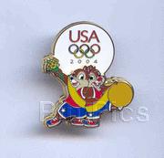 WDW - Flower the Skunk - Disney Pin Flowers - Mickey's Pin Pursuit 2004 - Bambi