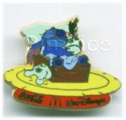 WDW - Figment Completer - Disney Pin Flowers - Mickey's Pin Pursuit 2004 - Game Prize - EPCOT