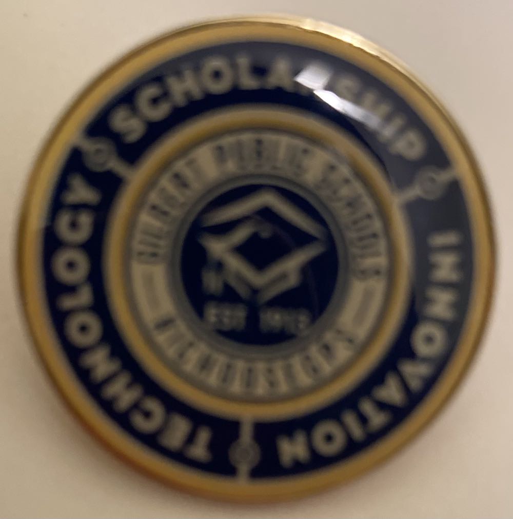 Technology Scholarship Innovation Gilbert Public Schools District  pin collectible - Main Image 1