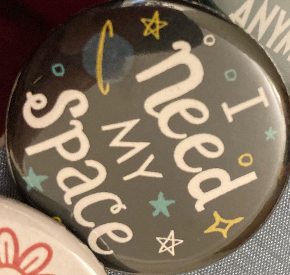 I Need My Space  pin collectible - Main Image 2