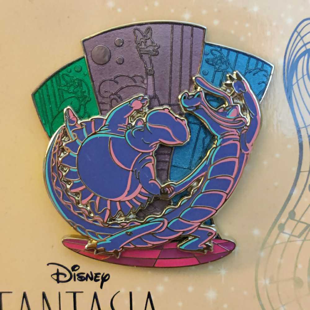 Fantasia 80th Anniversary Dance Hippo - Disney pin collectible [Barcode 400926563458] - Main Image 2