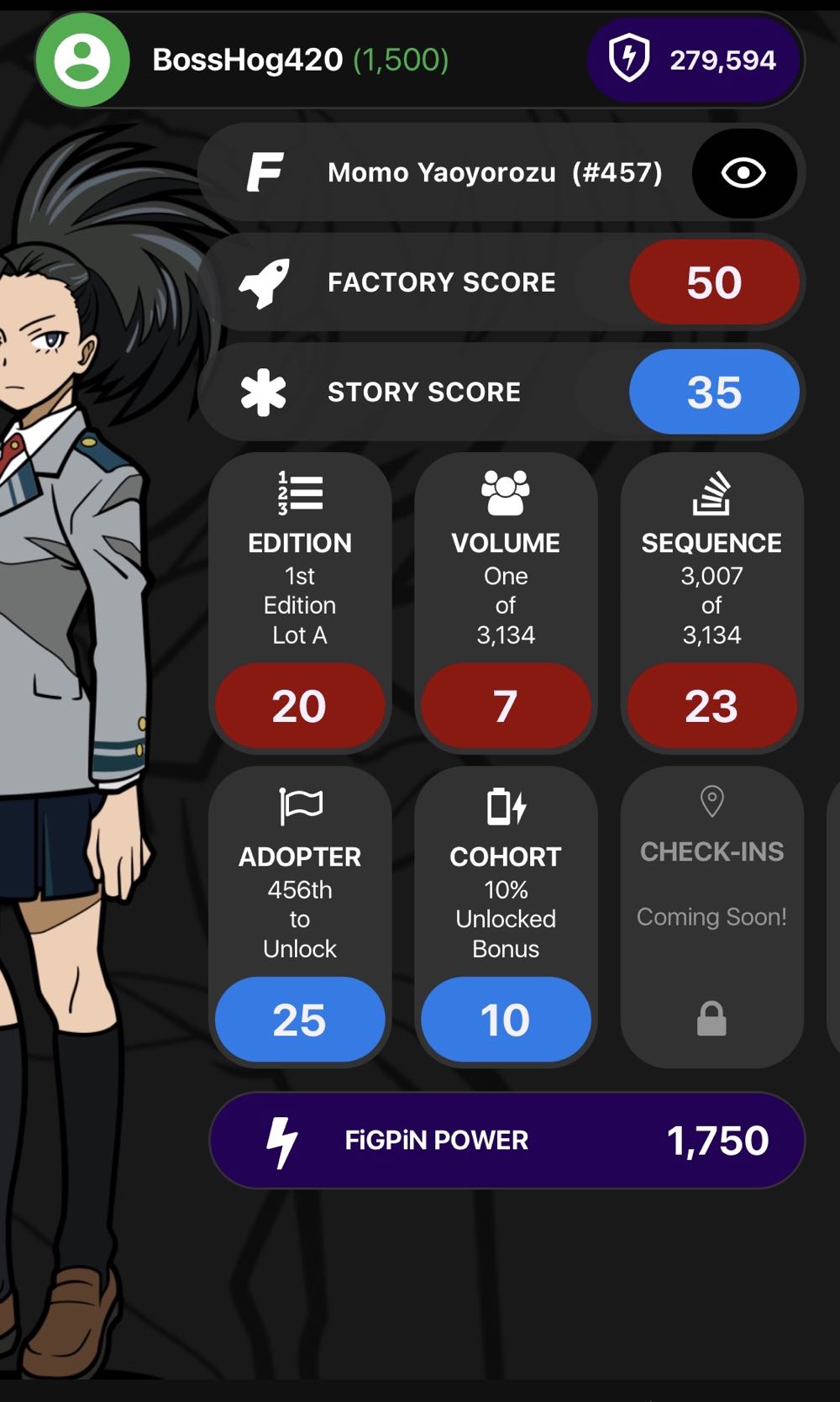 My Hero Academia - FigPin pin collectible [Barcode 810021531403] - Main Image 2