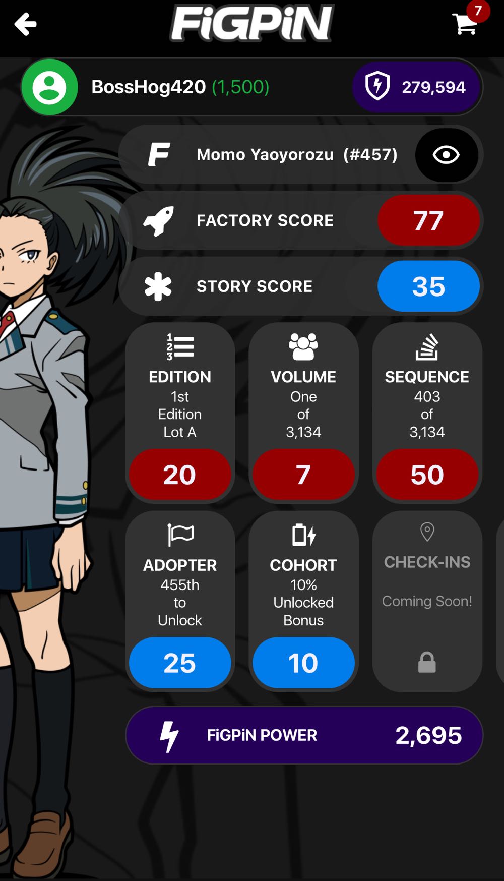 My Hero Academia - FigPin pin collectible [Barcode 810021531403] - Main Image 3