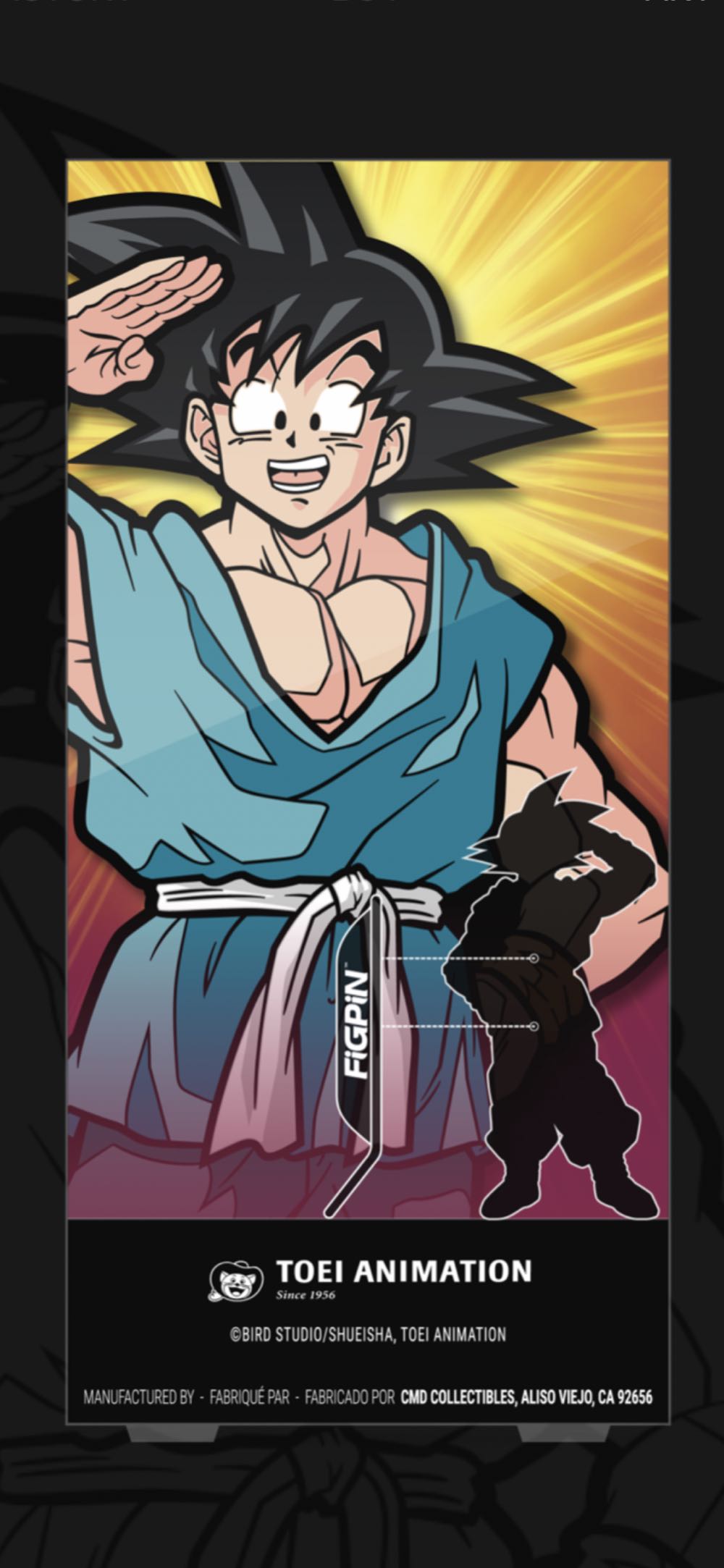 Dragon Ball Z - FiGPiNXL27 pin collectible [Barcode 810021530925] - Main Image 3