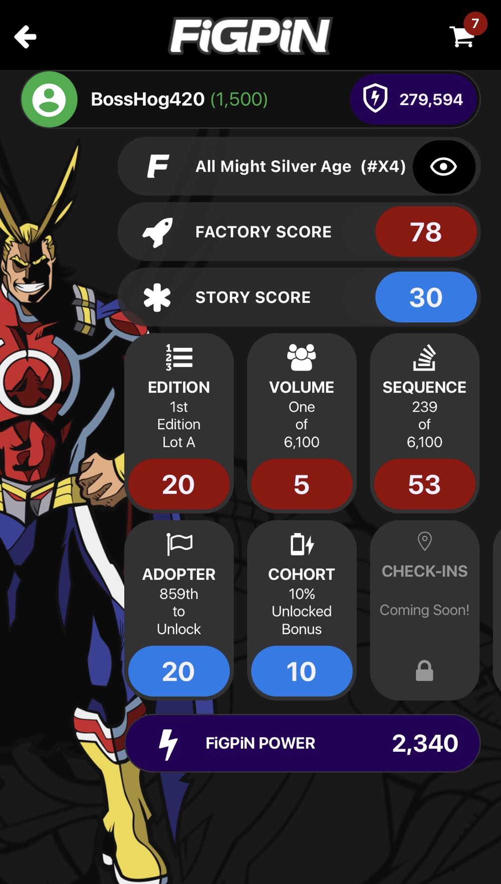 My Hero Academia - FiGPiNXLx4 pin collectible [Barcode 856481008567] - Main Image 2