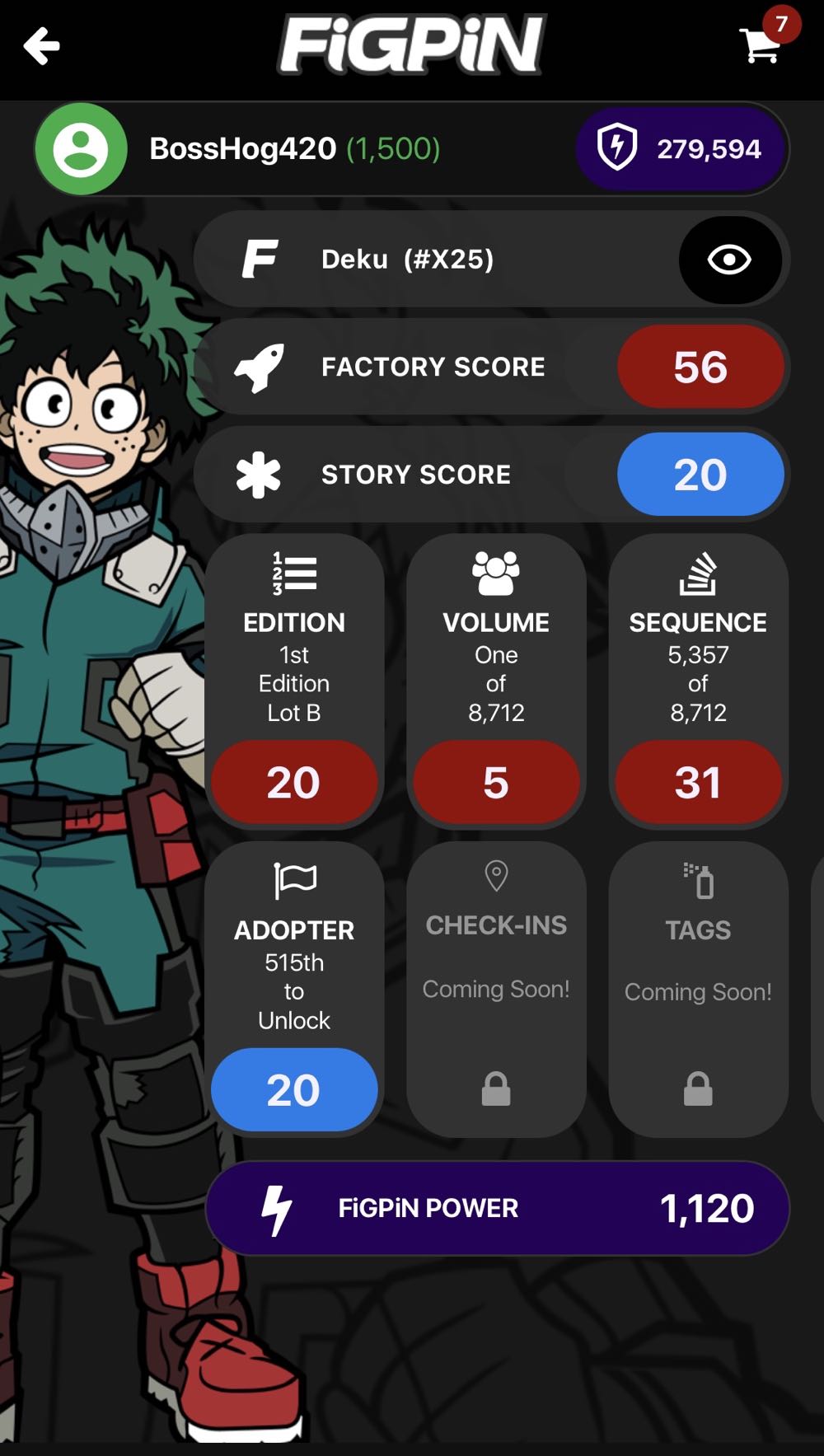 My Hero Academia - FiGPiNXLx25 pin collectible [Barcode 810021530987] - Main Image 2