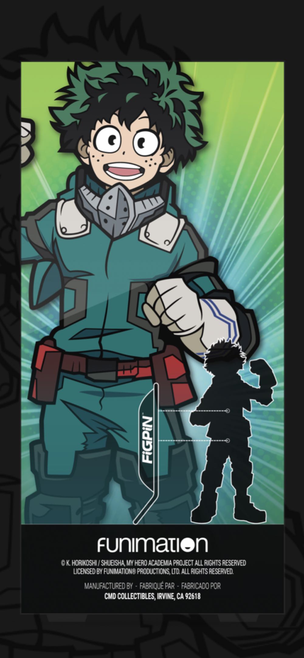 My Hero Academia - FiGPiNXLx25 pin collectible [Barcode 810021530987] - Main Image 3