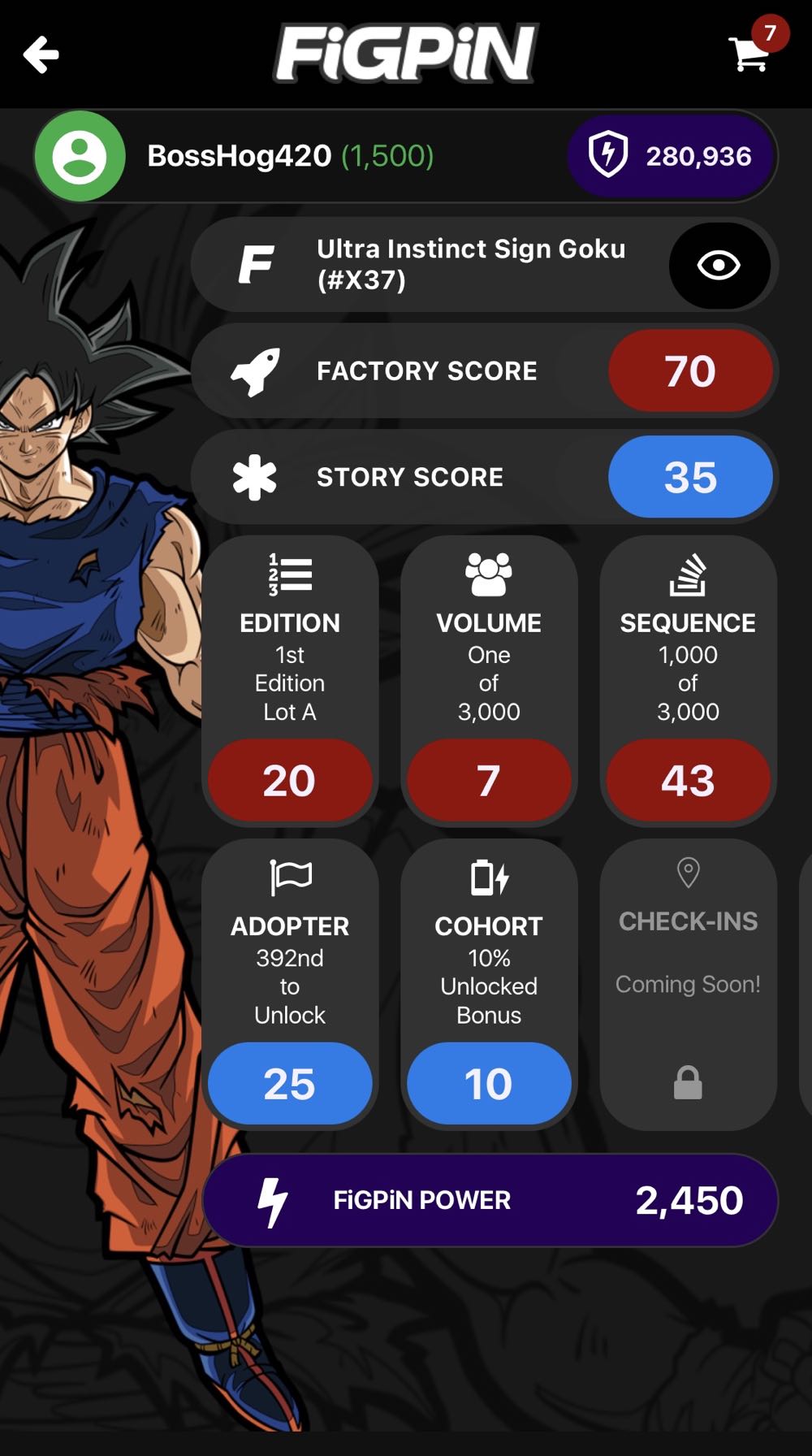 Dragon Ball Super - FiGPiNXLx37 pin collectible [Barcode 810021532950] - Main Image 2