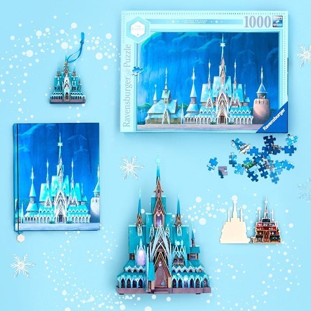 Castle Collection - Frozen Castle 2 Of 10 - Disney Pin Trading pin collectible [Barcode 465055457122] - Main Image 2