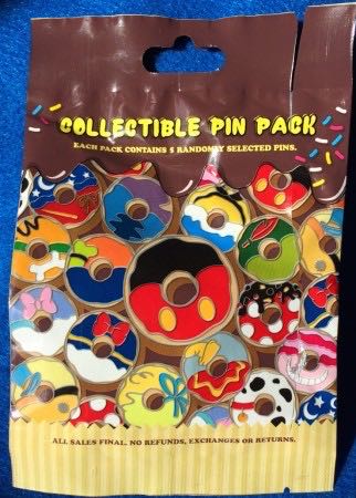 Donut Characters Mystery Set - Donald  pin collectible - Main Image 2