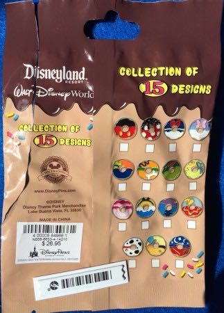 Donut Characters Mystery Set - Donald  pin collectible - Main Image 3