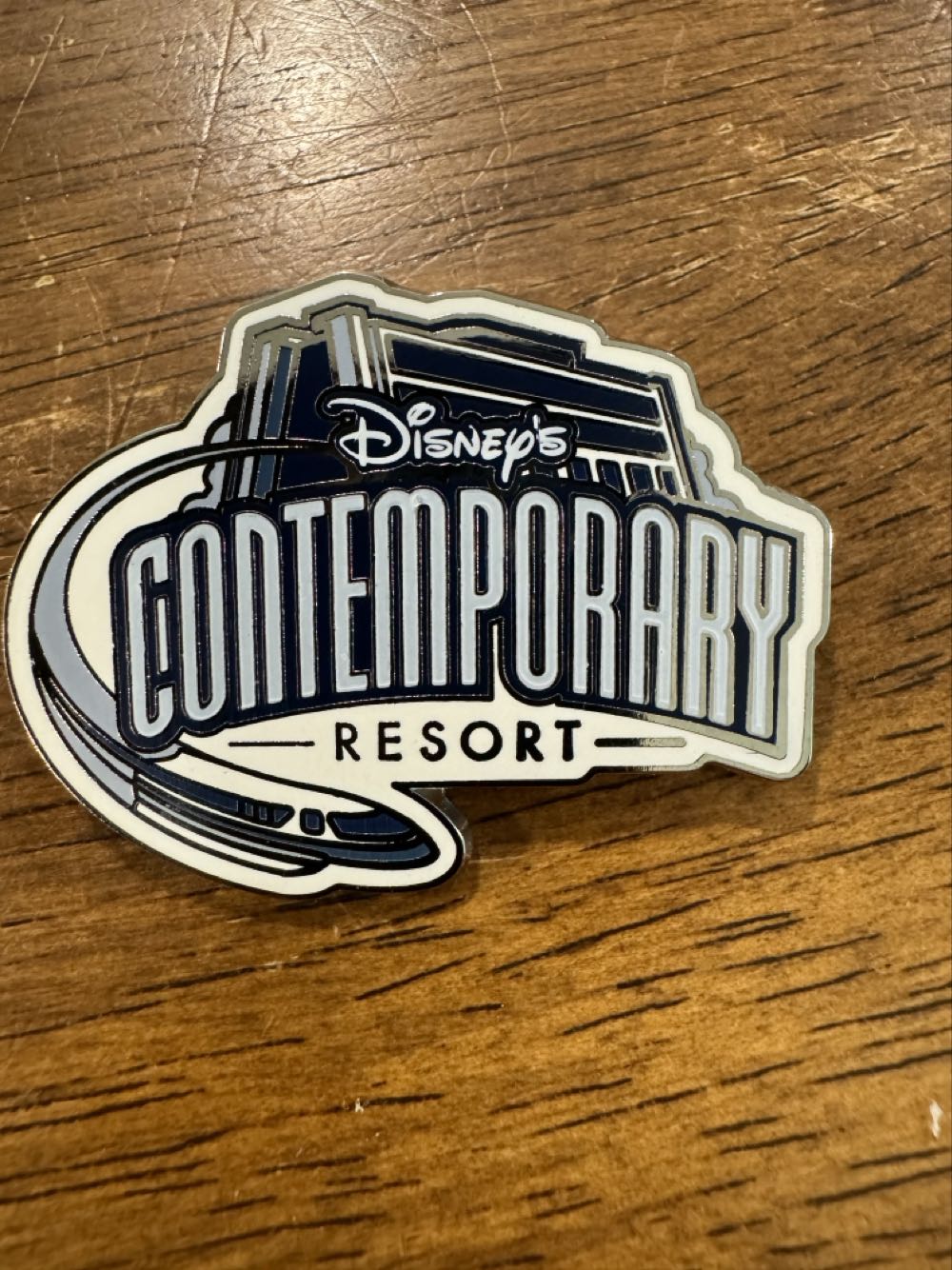 Contemporary Resort Walt Disney World - Resorts pin collectible [Barcode 400009131697] - Main Image 2