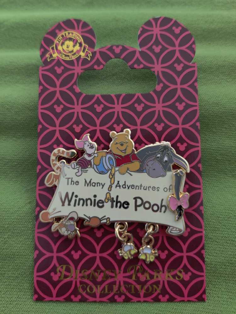 Winnie The Pooh, The Many Adventures Of Winnie The Pooh - Open Edition pin collectible [Barcode 400011181086] - Main Image 2