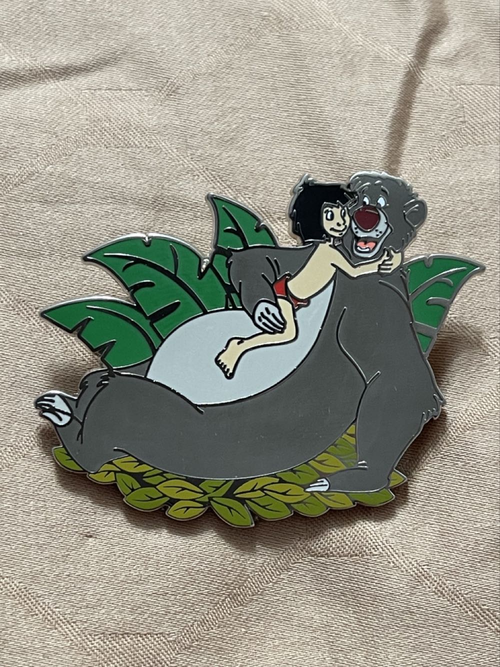 Baloo And Mowgli - Disney Parks Pin - Rack pin collectible [Barcode 400021285996] - Main Image 3