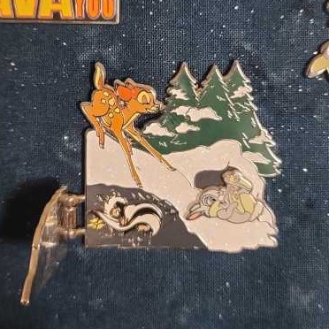 Bambi, Thumper & Flower  pin collectible - Main Image 2