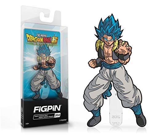 Figpin Super Saiyan God Super Saiyan Gogeta #202 Dragonball Super Broly Movie Collectible Pin  pin collectible [Barcode 810021530147] - Main Image 1