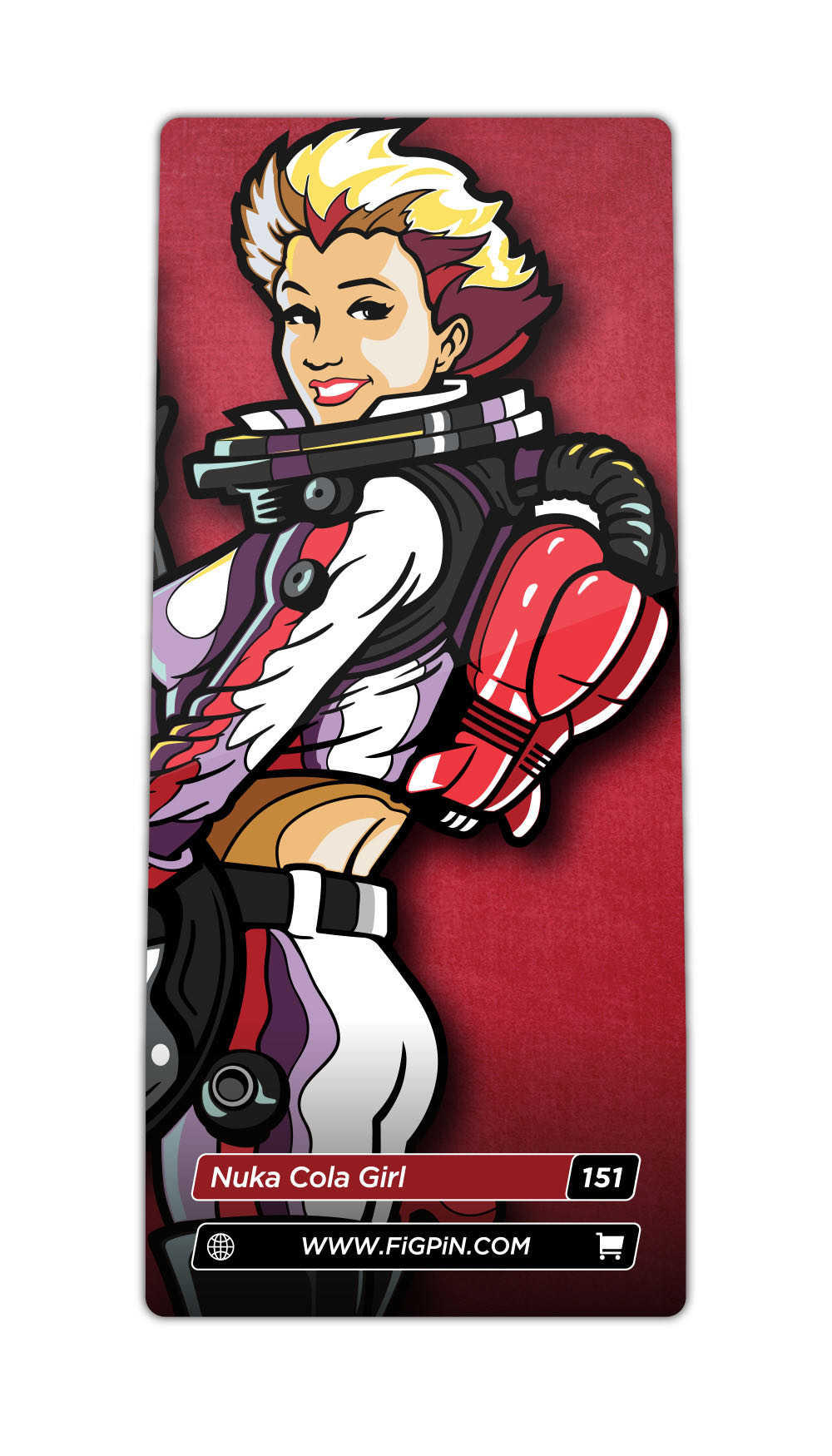 Nuka Cola Girl—FiGPiN 151 - FigPin pin collectible [Barcode 856481008963] - Main Image 2