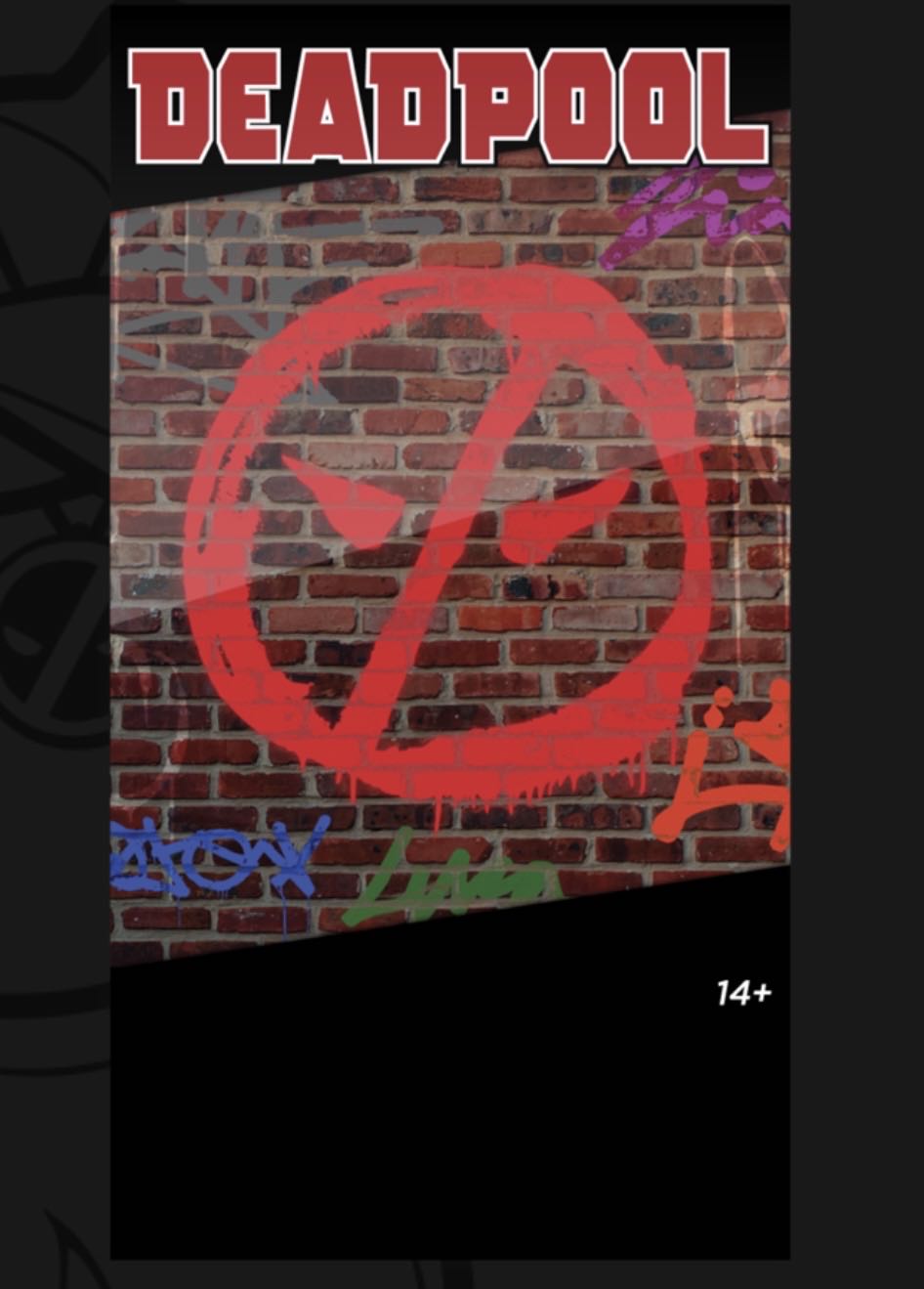 Deadpool 1980s FiGPiN Mini - FiGPiN Mini pin collectible [Barcode 850002644029] - Main Image 2