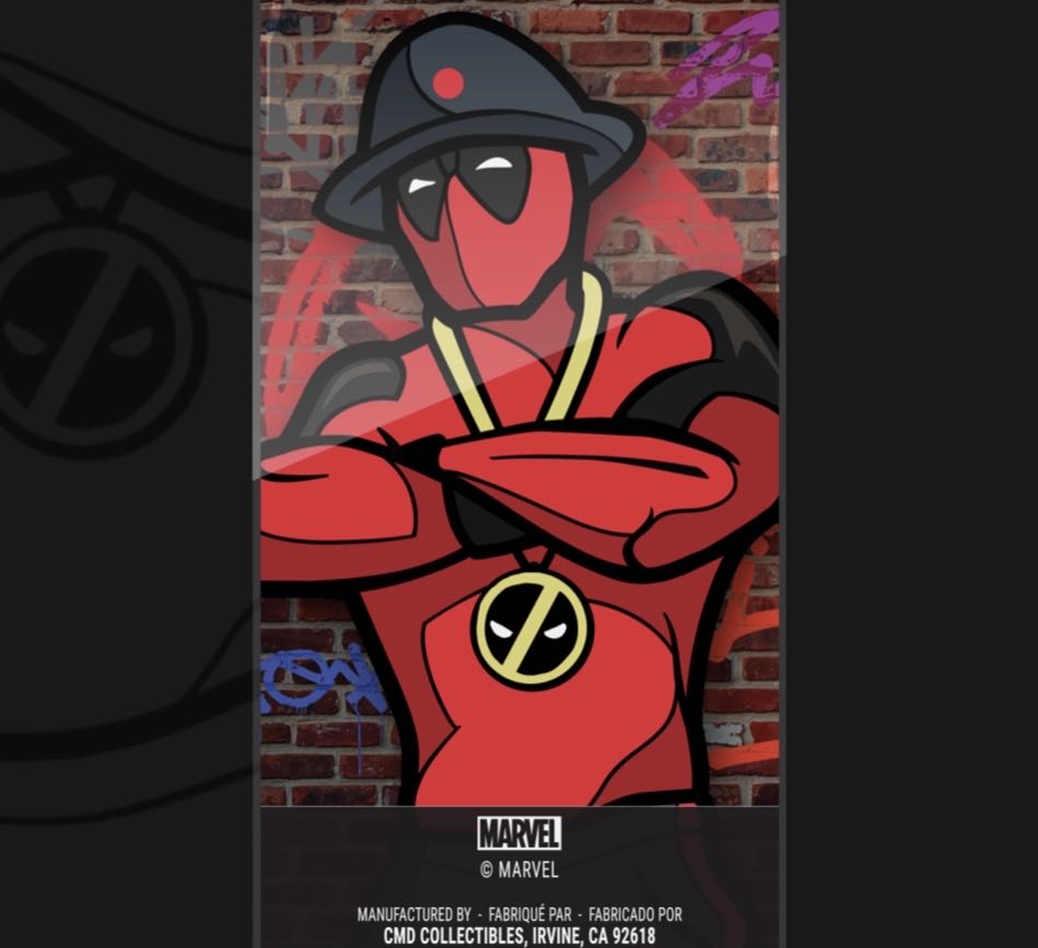 Deadpool 1980s FiGPiN Mini - FiGPiN Mini pin collectible [Barcode 850002644029] - Main Image 3